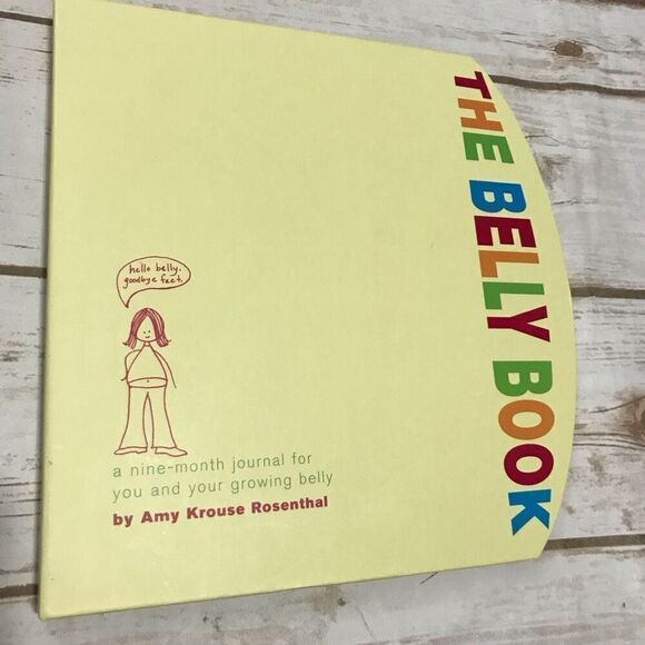 The Belly Book A Nine‎ Month Pregnancy Journal - Picture 1 of 11